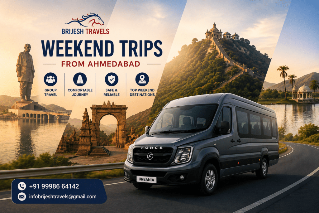weekend trips from Ahmedabad