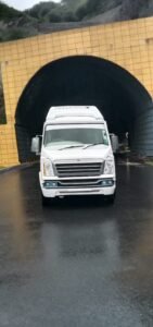 tempo traveller in Ahmedabad exterior view