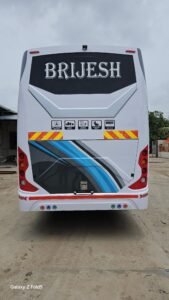 tempo traveller in Ahmedabad exterior view